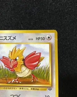 Pokemon TCG Japanese Game Pocket Monsters Old Back Spearow No.021 WA12 - Image 3