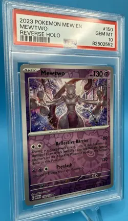 PSA 10 Mewtwo Reverse Holo #150 150/165 Pokemon Scarlet & Violet 151 - Image 3