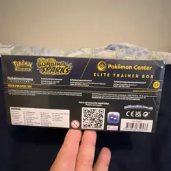 Pokemon Scarlet & Violet Pokemon Center Surging Sparks Elite Trainer Box - Image 2