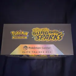 Pokemon Scarlet & Violet Pokemon Center Surging Sparks Elite Trainer Box - Image 3