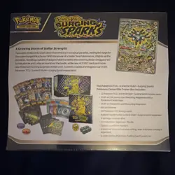 Pokemon Scarlet & Violet Pokemon Center Surging Sparks Elite Trainer Box - Image 4
