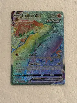 2021 Sword & Shield - Chilling Reign Blaziken VMAX VMAX/Rare Rainbow #200/198 - Image 1