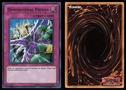Dimensional Prison LCGX-EN220 Ultra Rare 1st Edition Yu-Gi-Oh - Image 3