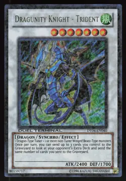 Dragunity Knight - Trident DT04-EN040 Ultra Rare Yu-Gi-Oh - Image 1