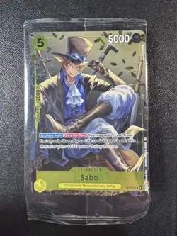 Sabo (Tin Pack Set Vol. 2) P-073 One Piece Promotion Cards Foil (*Sealed*) NM - Image 1