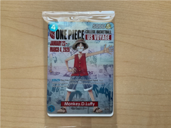 One Piece Monkey D. Luffy College Basketball US Voyage Promo Card P-055 PRESALE - Image 1