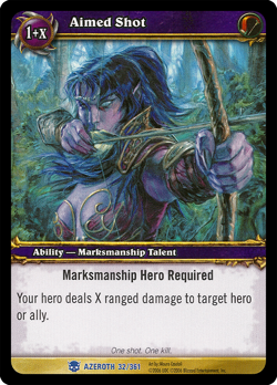World of Warcraft WoW TCG Heroes of Azeroth Set Rares/Epics CHOOSE YOUR CARDS! - Image 1
