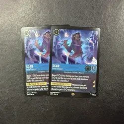 Disney Lorcana - Scar Eerily Prepared - Promo Foil - Image 3