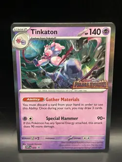 Tinkaton 020 - Pokemon Scarlet & Violet Black Star Promo Card - NM - Image 1