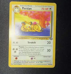 Pokemon TCG Persian Jungle Unlimited Uncommon Card 42/64 - Image 1