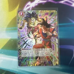 Dragon Ball Fusion World Ultimate Battle Top 8 Prize Card Threads Of Fate - Image 1