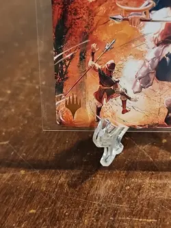 Jet, Rebel Leader Art Card 26 Art Series: Avatar: The Last Airbender Gold Stamp - Image 2