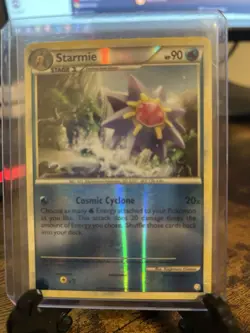 Pokemon TCG Starmie HeartGold SoulSilver Reverse Holo Uncommon Card #53/123 - Image 1