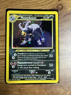 Pokemon TCG Houndoom Neo Discovery 4/75 Holo Rare Card - Image 3