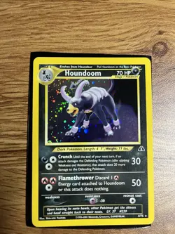 Pokemon TCG Houndoom Neo Discovery 4/75 Holo Rare Card - Image 5