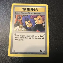 Here Comes Team Rocket! 71/82 Team Rocket Rare Pokemon Card In Mint/NM Condition - Image 1