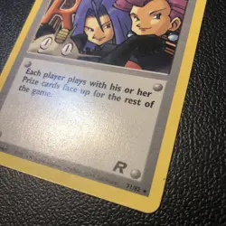 Here Comes Team Rocket! 71/82 Team Rocket Rare Pokemon Card In Mint/NM Condition - Image 3