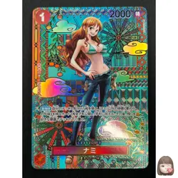 [NM] Nami ONE PIECE Card Game OP01-016 R Awakening of the New Era 24J49 - Image 1