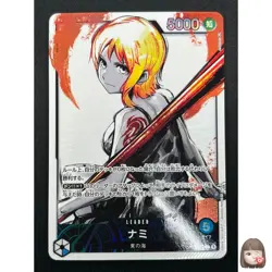 [NM] Nami ONE PIECE Card Game Japanese OP03-040 L Mighty Enemies Parallel 24J45 - Image 1