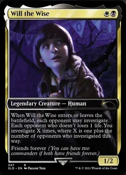 Will the Wise Secret Lair Magic mtg Heavy Play, English x1 - Image 1