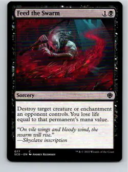 Magic the Gathering Feed the Swarm Starter Commander Decks MTG Free Shipping! - Image 1