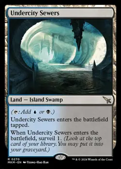 Undercity Sewers Murders at Karlov Manor Magic mtg NM-Mint, English x1 - Image 1