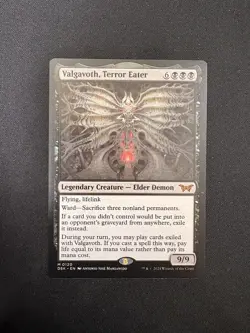 MTG Magic Valgavoth, Terror Eater DSK Pack Fresh Mythic RARE - Image 1