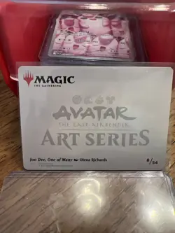 MTG - Avatar:The Last Airbender: Art Series Joo Dee One Of Many Gold Stamp 8/54 - Image 2