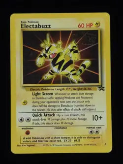 Electabuzz (Movie Promo) 02/53 Pokemon WoTC Promo 🔥🔥🔥 - Image 1