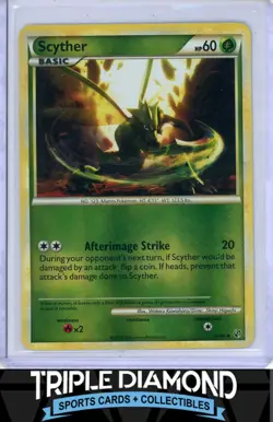 2010 Pokemon Undaunted #36/90 Scyther Reverse Holo F657 - Image 1
