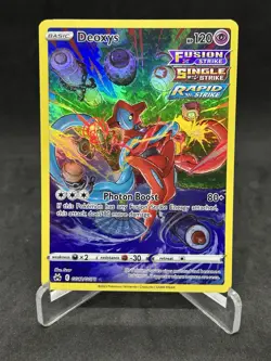 Pokemon Deoxys GG12/GG70 Crown Zenith Galarian Gallery Holo Ultra Rare TCG - Image 1