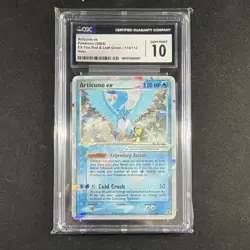 Articuno ex Secret Rare Holo Pokemon TCG EX FireRed & LeafGreen 114/112 CGC 10 - Image 1