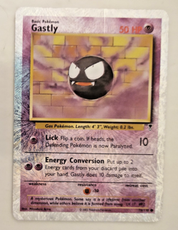 Gastly 76/110 Reverse Holo Legendary Collection Pokemon Near Mint - Image 1
