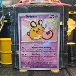 Dedenne Paldean Fates Reverse Holo Pokemon TCG 036/091 Scarlet & Violet Common - Image 1