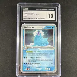 Walrein ex EX Holo 2006 Pokemon TCG EX Legend Maker 89/92 CGC 10 - Image 1