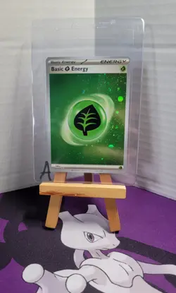 Basic Grass Energy #001 Scarlet & Violet 151 Cosmos Holo Pokemon TCG A - Image 1