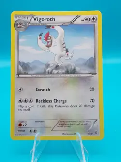 Vigoroth (#4) 4/30 XY Trainer Kit: Bisharp & Wigglytuff Pokemon TCG Regular LP - Image 1