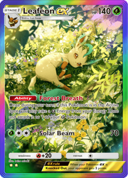 Leafeon ex - Rainbow Rare - ENG - Pokemon TCG Pocket (DIGITAL CARD) - Image 1