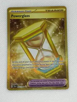 Pokemon TCG Powerglass 097/064 Sv: Shrouded Fable Holo Hyper Rare Mint Holofoil - Image 1