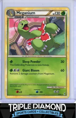 2011 Pokemon Call of Legends #27/95 Meganium F653 - Image 1