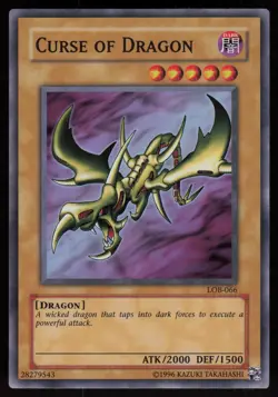 Curse of Dragon LOB-066 Unlimited Yu-Gi-Oh - Image 1