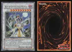 Ally of Justice Field Marshal DT02-EN036 Ultra Rare Yu-Gi-Oh - Image 3