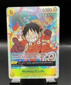 Monkey.D.Luffy OP07-109 SR Reprint One Piece PRB02: The Best Vol. 2 Near Mint - Image 1
