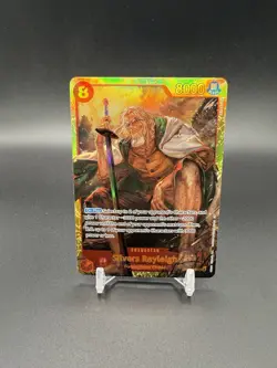 One Piece TCG | Silvers Rayleigh OP08-118 SEC Two Legends (PRB02 Reprint) NM - Image 1