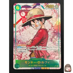 [NM] Monkey D. Luffy ONE PIECE Japanese OP13-118 SEC Carrying on His Will 24J43 - Image 1