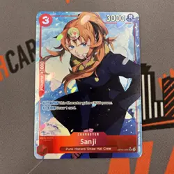 One Piece Sanji Parallel Alt Art OP10-005 SR Royal Blood Foil Near Mint - Image 1