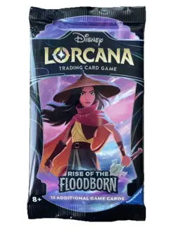 Disney Lorcana Chapter 2 Rise of the Floodborn - NEW Sealed Booster Pack - Image 1