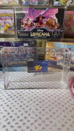 Disney Lorcana Booster Box Acrylic Case Magnetic Display Case - Image 2