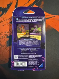 Disney Lorcana TCG: Ursula's Return Sealed Starter Deck - Amber & Amethyst - Image 2