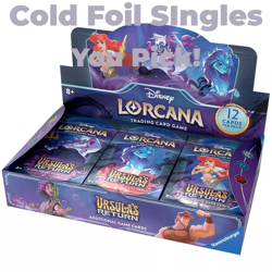 Disney Lorcana - Ursula's Return - Cold Foil Singles - You Pick - - Image 1